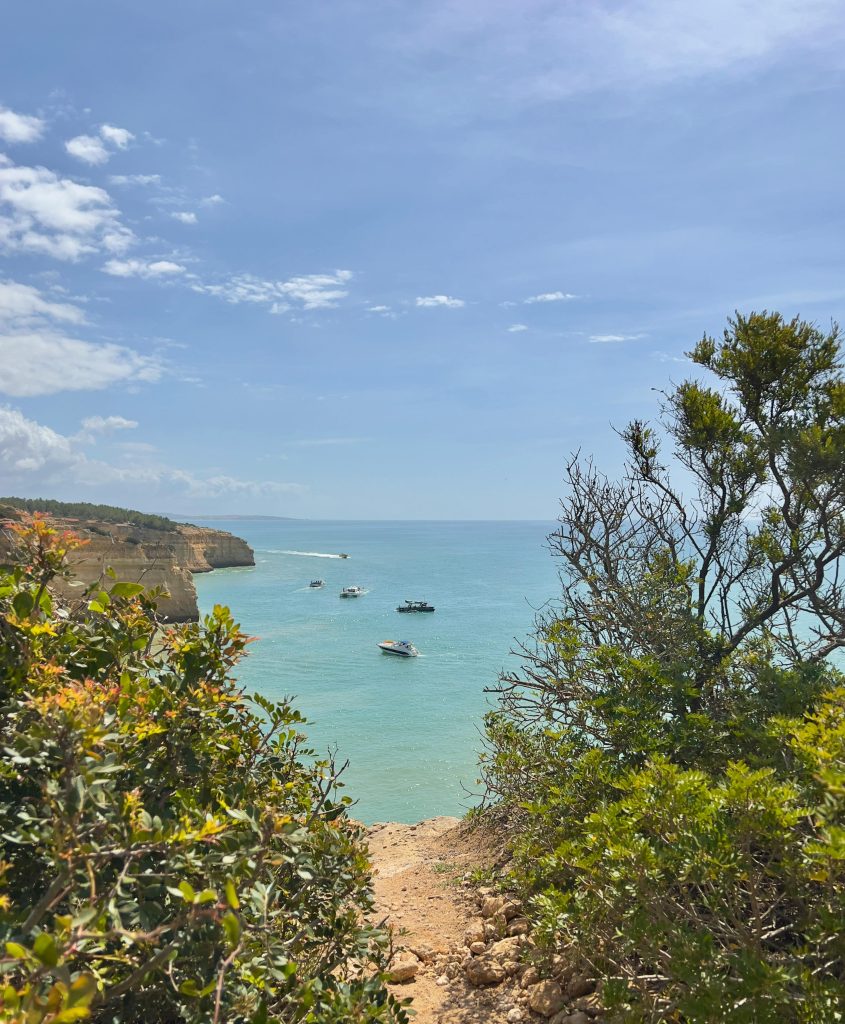 A view over the Portuguese coastline